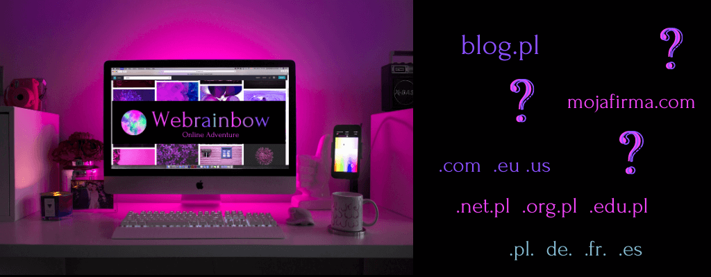 Webrainbow - jak wybrać domenę